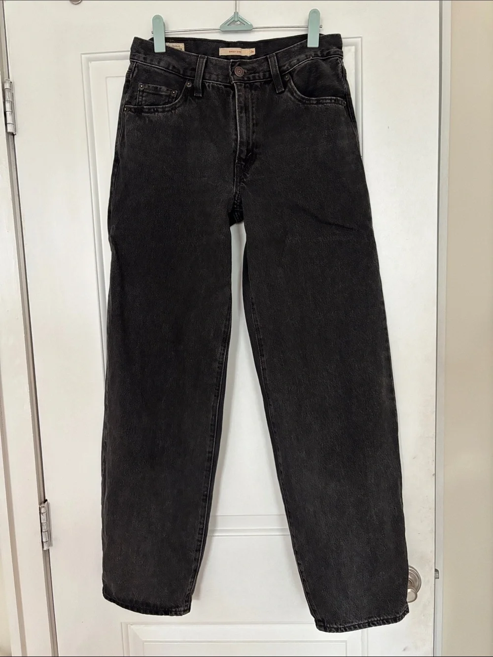 Levi’s Baggy Dad Jeans in Boot Barn (washed black) 26x32 - Picture 3 of 8